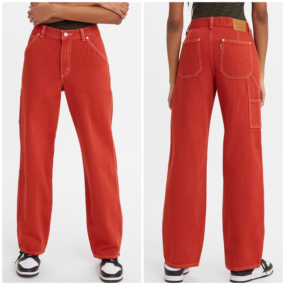 Levi’s Dad Utility Jeans In Red Size 31